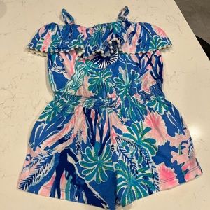 Lilly Pulitzer Romper - Girls Medium (6/7)